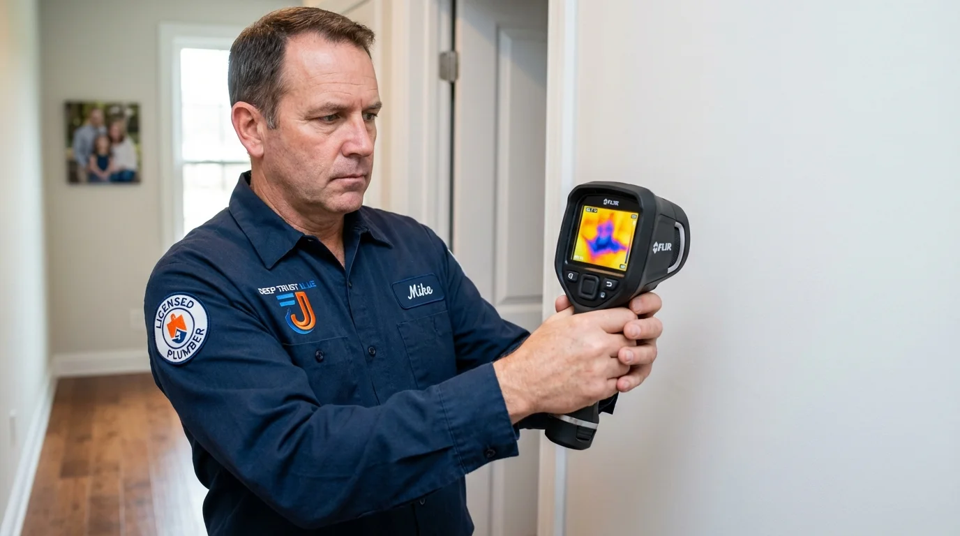 Thermal imaging leak detection by Johns Plumbing LLC in Honea Path